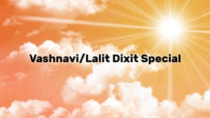 Vashnavi/Lalit Dixit Special on Shubh TV - past program