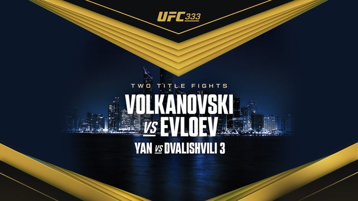 Watch UFC 333: Volkanovski vs. Evloev - Prelims Live : Streaming on ...