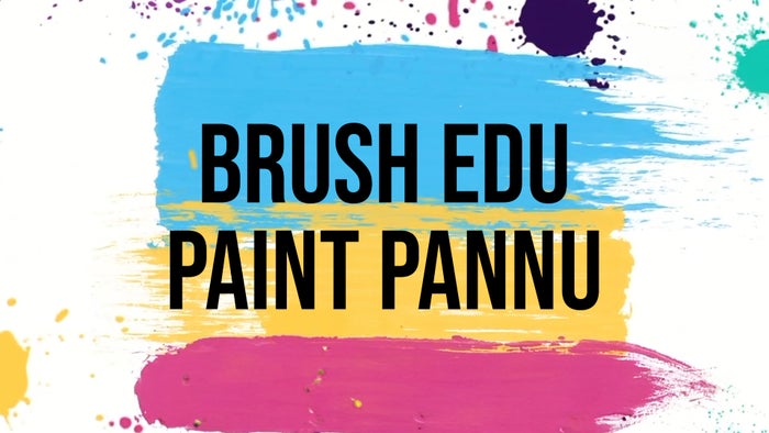Brush Edu Paint Pannu on JioTV