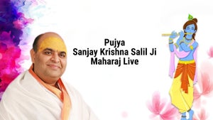 Pujya Sanjay Krishna Salil Ji Maharaj Live on Sanskar - live program
