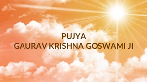 Pujya Gaurav Krishna Goswami Ji on Satsang TV - past program