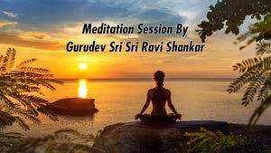 Meditation Session By Gurudev Sri Sri Ravi Shankar on DD India - future program