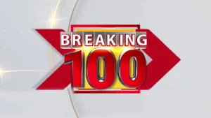 Breaking 100 on NDTV Marathi