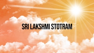 Sri Lakshmi Stotram on Vanitha - past program