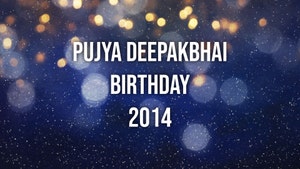 Pujya Deepakbhai Birthday 2014 on Dada Bhagwan Foundation - past program