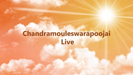 Chandramouleswarapoojai Live on Sri Sankara