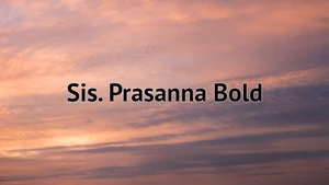 Sis. Prasanna Bold on Aradhana TV