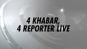 4 Khabar, 4 Reporter Live on Living India News - past program