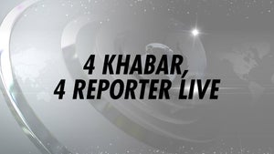 4 Khabar, 4 Reporter Live on Living India News - past program