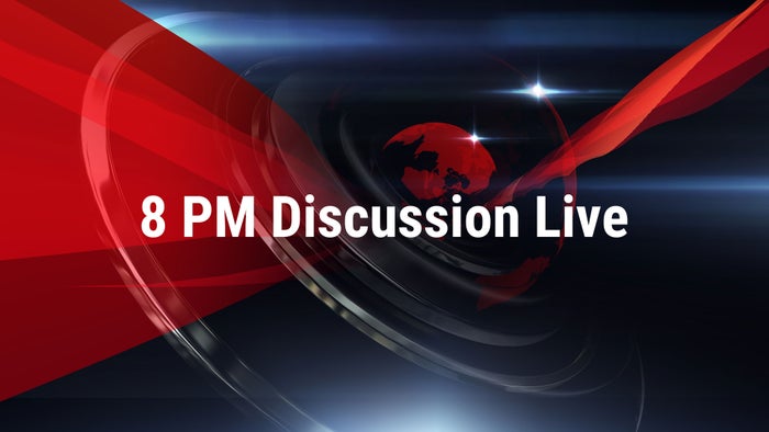 8 PM Discussion Live on JioTV