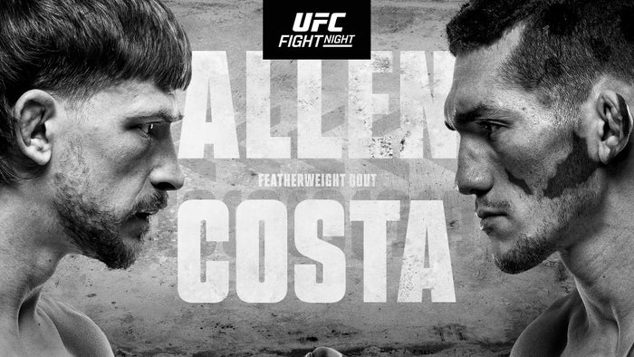 UFC Fight Night: Allen vs. Costa on JioTV