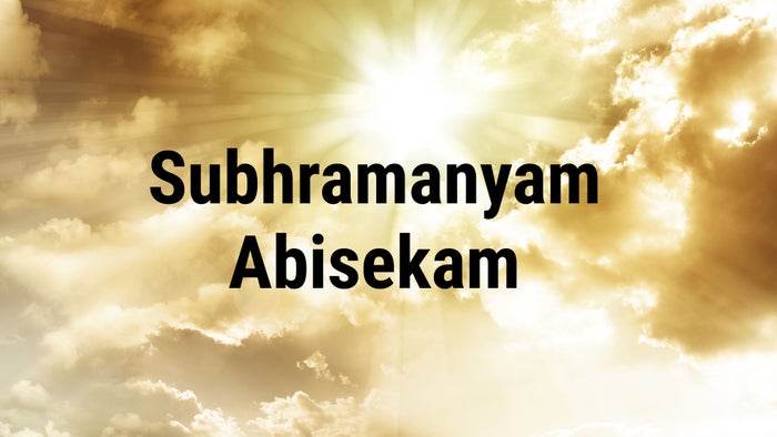 Subhramanyam Abhisekam on JioTV