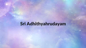 Sri Adhithyahrudayam on Vanitha - past program