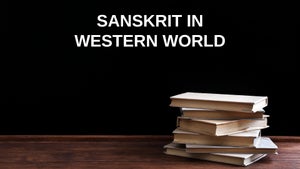 Sanskrit In Western World on DD Gyandarshan - past program