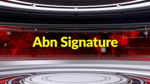 ABN Signature on ABN Andhra Jyothi