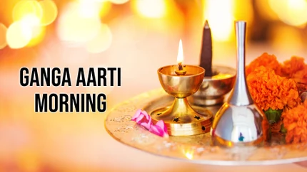 Ganga Aarti Morning on Sanskriti 24x7