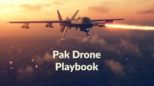 Pak Drone Playbook on CNN NEWS18 - past program
