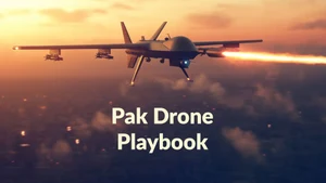Pak Drone Playbook on CNN NEWS18 - past program