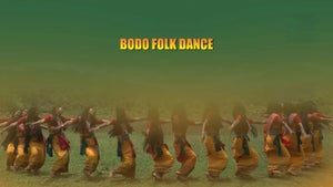 Bodo Folk Dance on DD bharati - past program