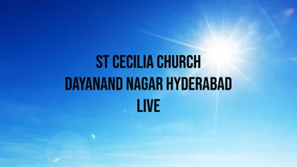 St Cecilia Church Dayanand Nagar Hyderabad Live Live on Divya Vani