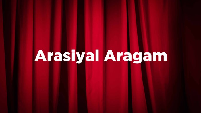 Arasiyal Aragam on JioTV