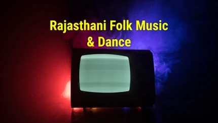 Rajasthani Folk Music & Dance on DD bharati