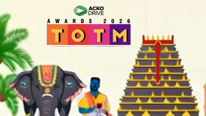 ACKO Drive Awards 2026 TOTM on JioTV