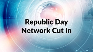 Republic Day Network Cut In on CNBC Awaaz