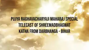 Pujya Raghavacharyaji Maharaj Special Telecast of Shreemadbhagwat Katha from Darbhanga - Bihar on Aastha Bhajan