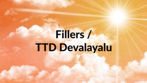 Fillers / TTD Devalayalu on SVBC - future program