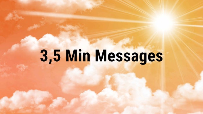 3,5 Min Messages on JioTV