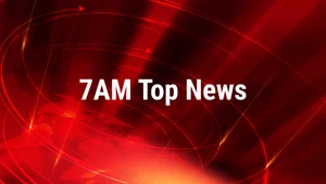 7AM Top News on V6 News - past program