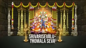 Srivarisevalu-Thomala seva on SVBC - past program