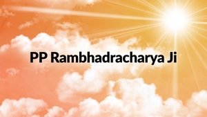 PP Rambhadracharya Ji on Satsang TV - past program