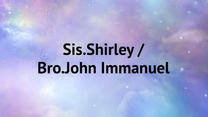 Sis.Shirley / Bro.John Immanuel on Nambikkai