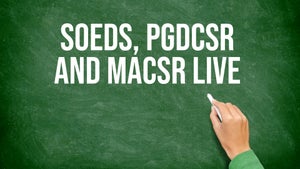 SOEDS, PGDCSR And MACSR Live on DD Gyandarshan - future program