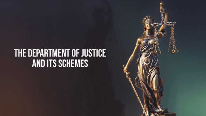 The Department Of Justice And Its Schemes on JioTV