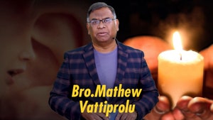 Bro.Mathew Vattiprolu on Aradhana TV