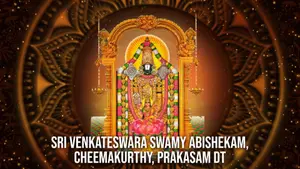 Sri Venkateswara Swamy Abishekam, Chimakurthy, Prakasam DT on ETV Life - past program