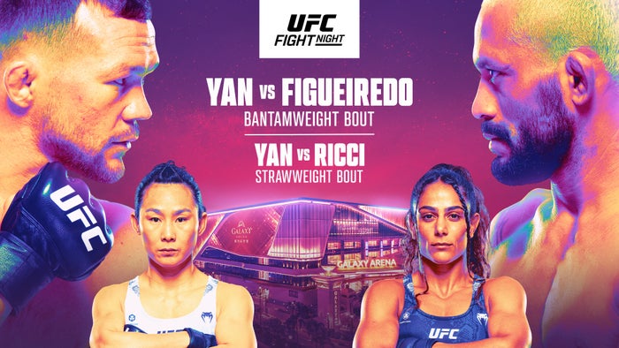 UFC Fight Night: Yan vs. Figueiredo on JioTV