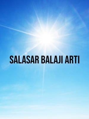 Salasar Balaji Arti on IBC24 - past program