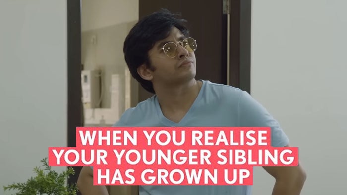 When You Realise Your Younger Sibling Has Grown Up on JioTV
