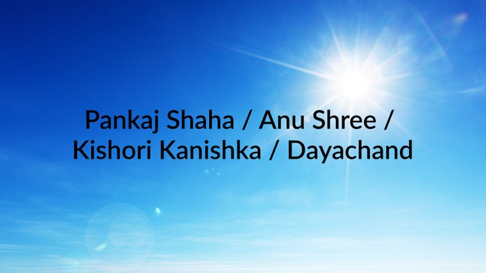 Pankaj Shaha / Anu Shree / Kishori Kanishka / Dayachand on JioTV