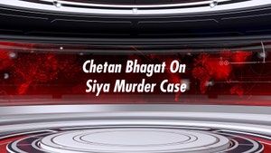 Chetan Bhagat On Siya Murder Case on India Today - past program
