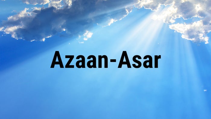 Azaan-Asar on JioTV