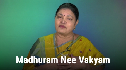 Madhuram Nee Vakyam on Divya Vani