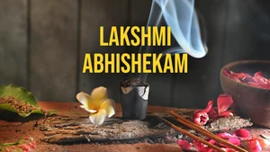 Lakshmi Abhishekam on Hindu Dharmam - past program