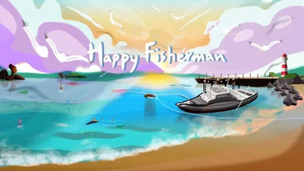 Happy Fisherman on Taiwan Plus