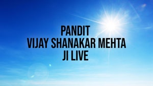 Pandit Vijay Shanakar Mehta Ji Live on Sanskar - past program