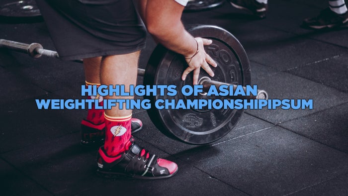 Asian Weightlifting Championship on JioTV